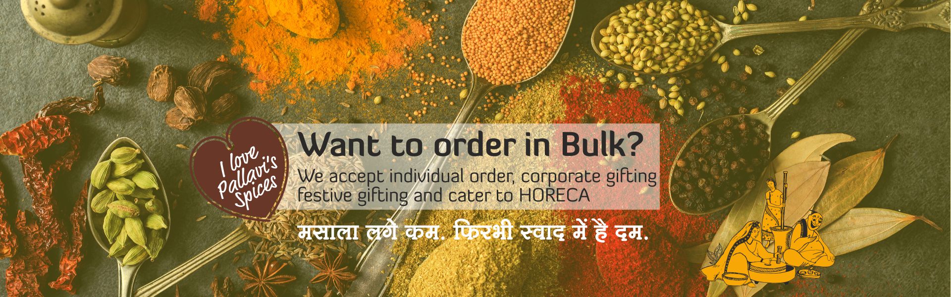 Bulk Orders Pallavis Spices